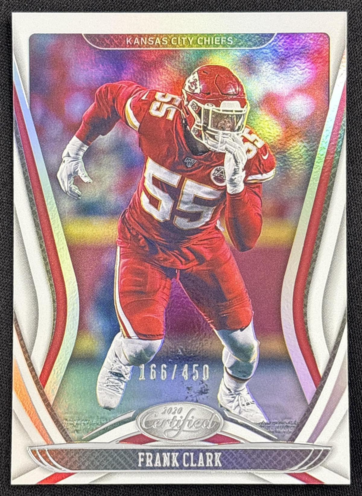 Frank Clark 2020 Panini Certified Mirror /450 Chiefs