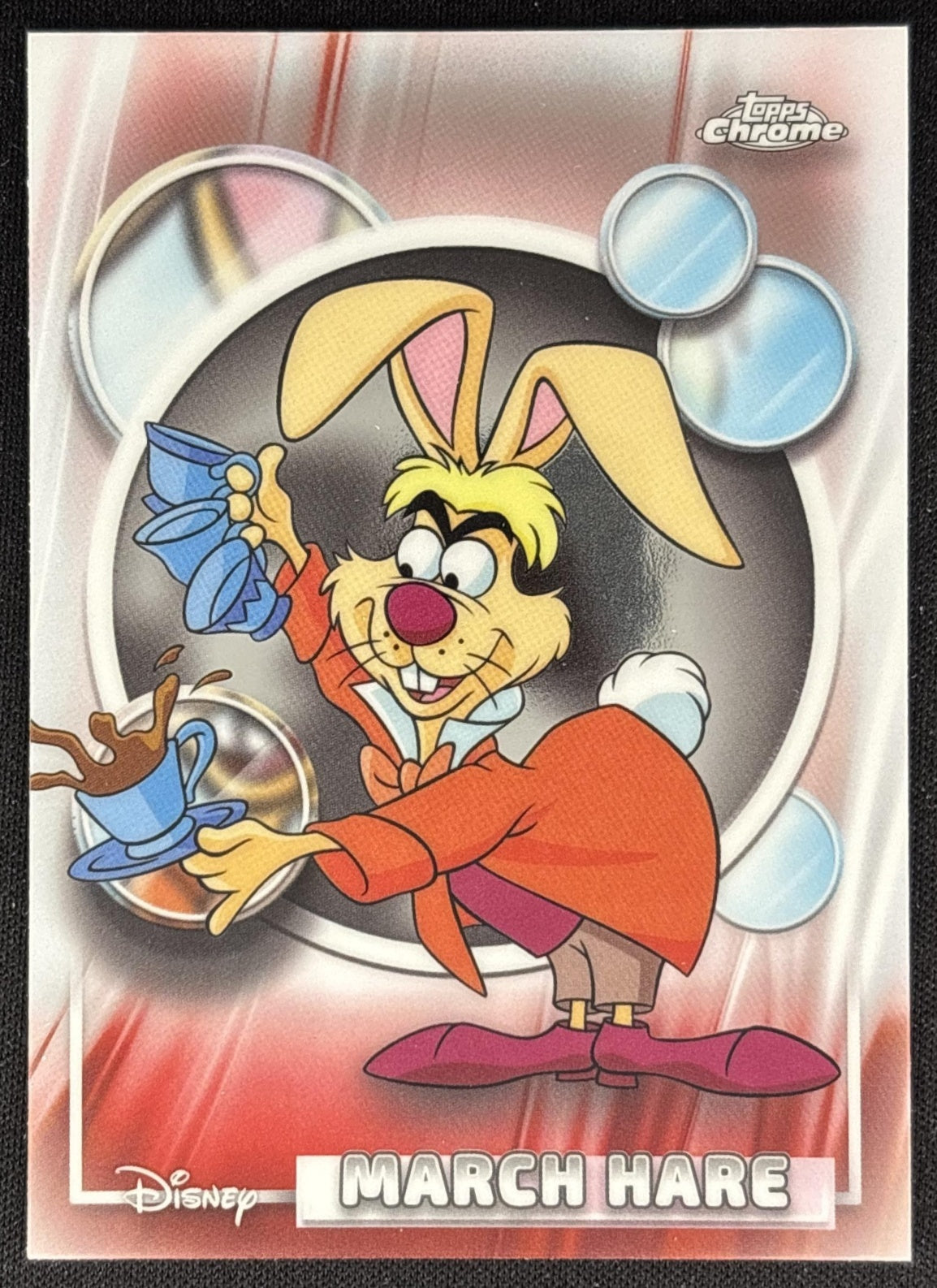 March Hare 2026 Topps Chrome Disney Alice in Wonderland front