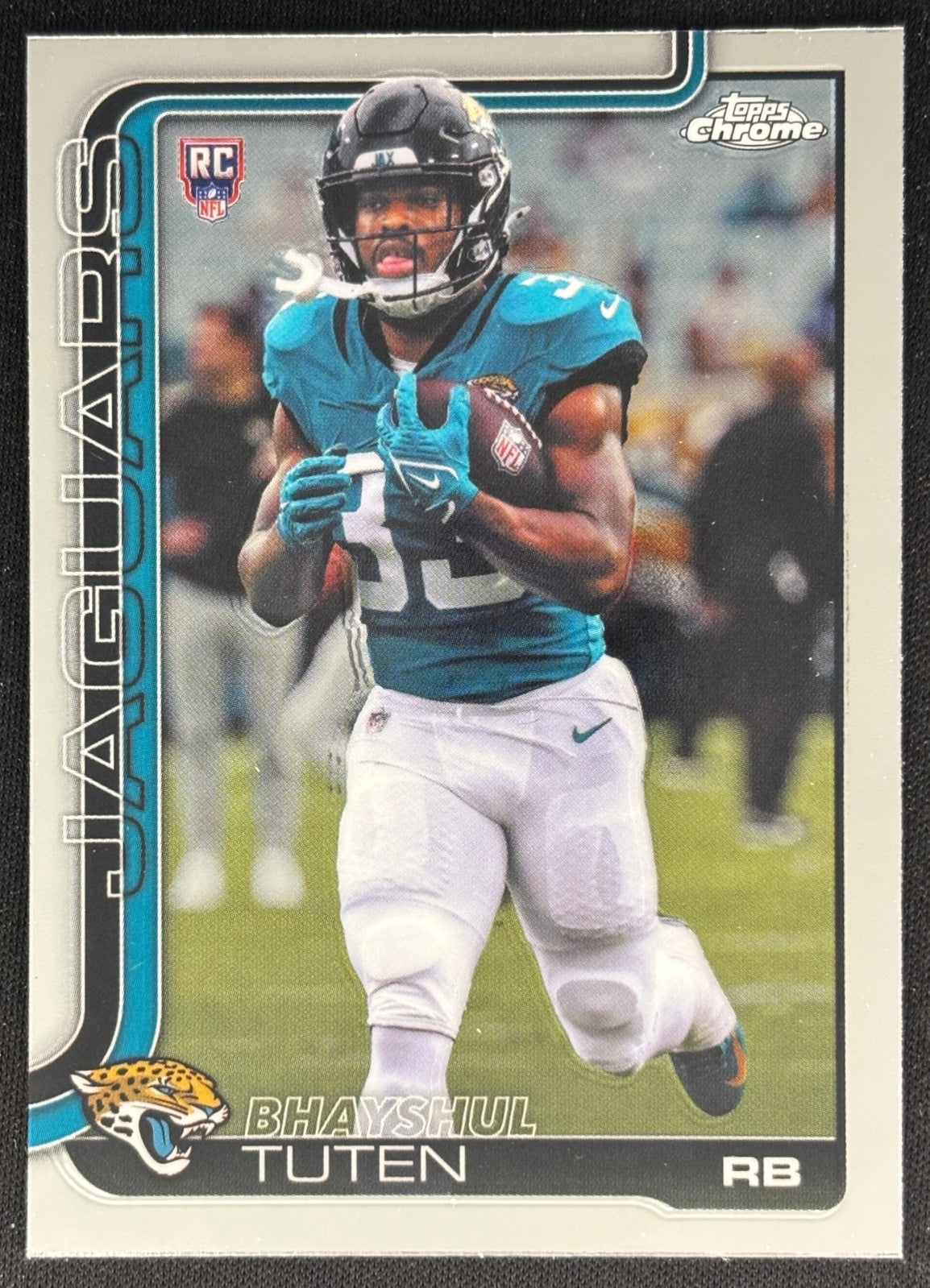 Bhayshul Tuten 2025 Topps Chrome Rookie Jaguars Sports Trading Cards