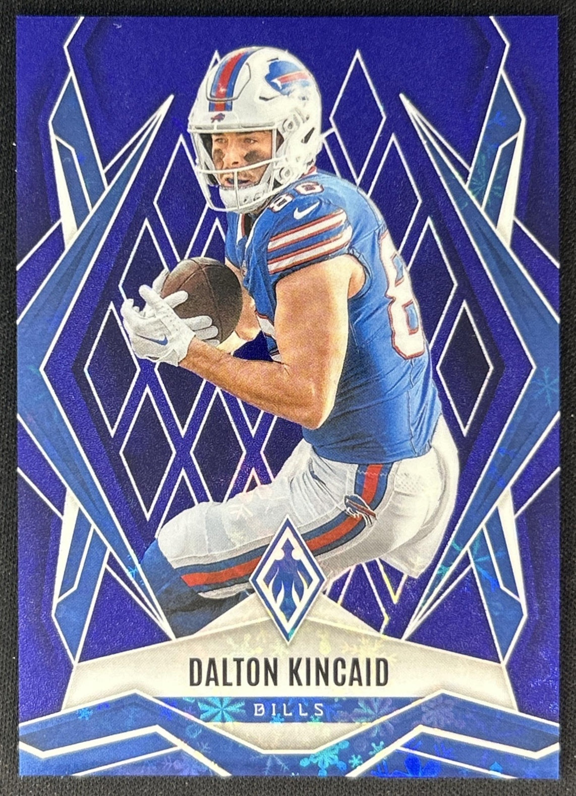 Dalton Kincaid 2025 Panini Phoenix Blue Winter Prizm /199 Bills
