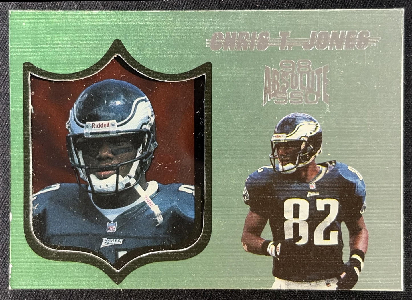 Chris T. Jones 1998 Playoff Absolute SSD Hobby Eagles