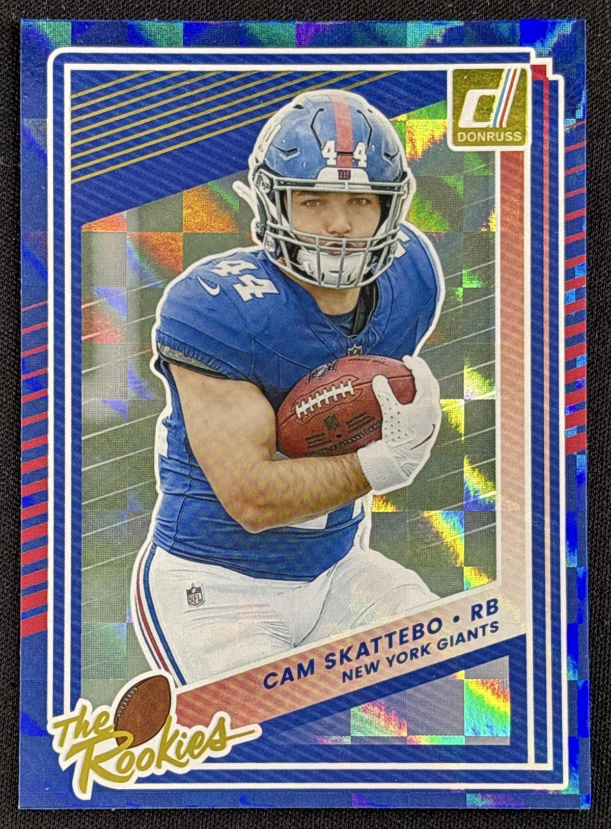 Cam Skattebo 2025 Panini Donruss The Rookies Giants
