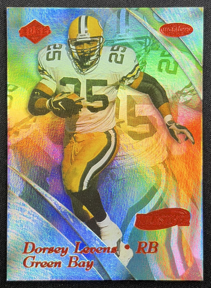 Dorsey Levens 1999 Collector's Edge Masters HoloSilver /3500 Packers