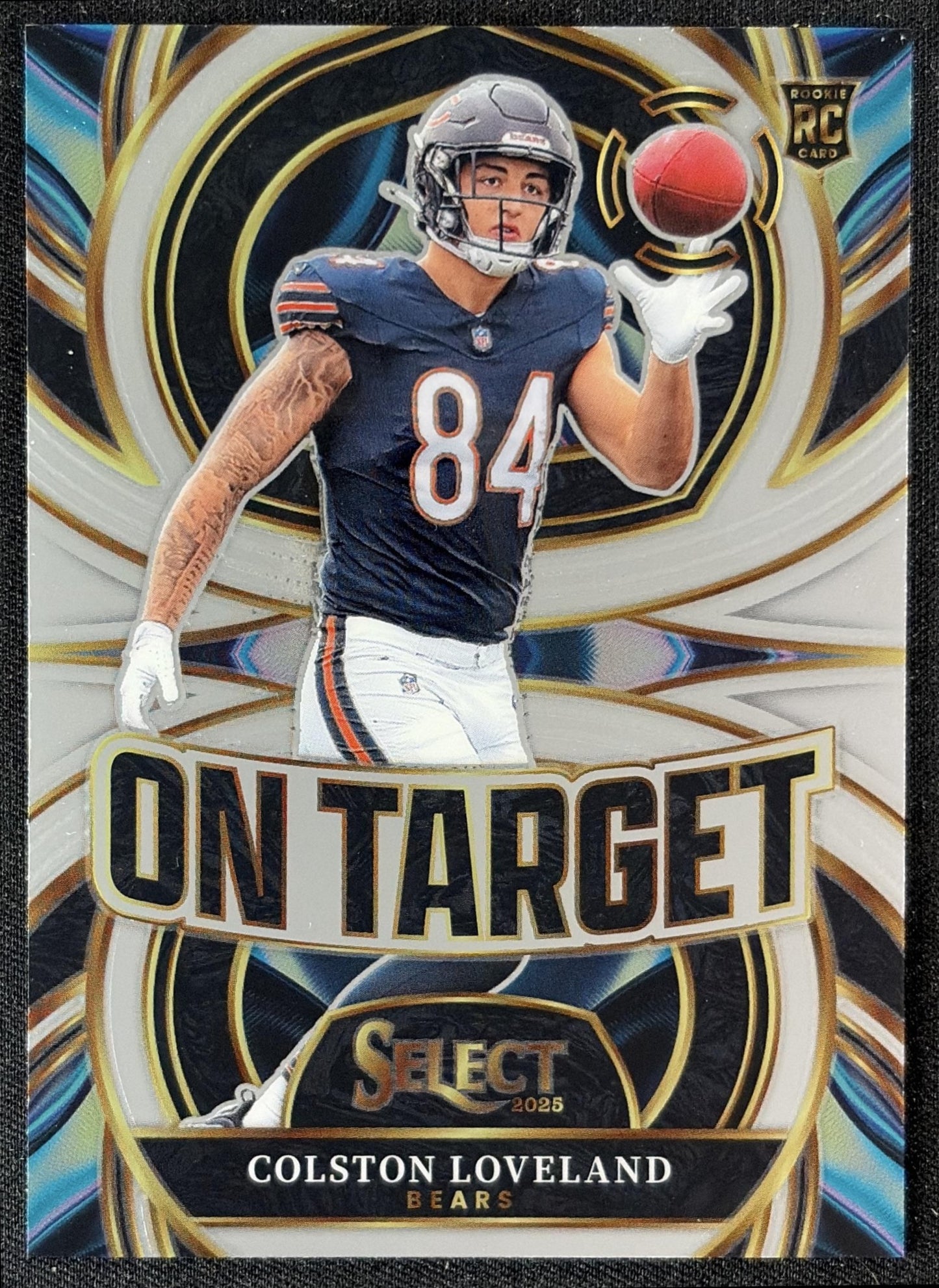 Colston Loveland 2025 Panini Select On Target Bears