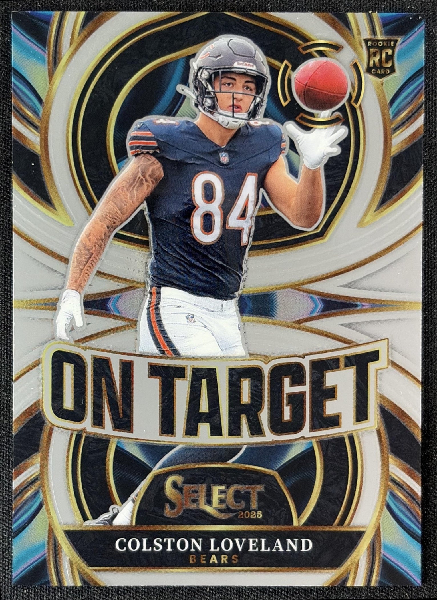 Colston Loveland 2025 Panini Select On Target Bears