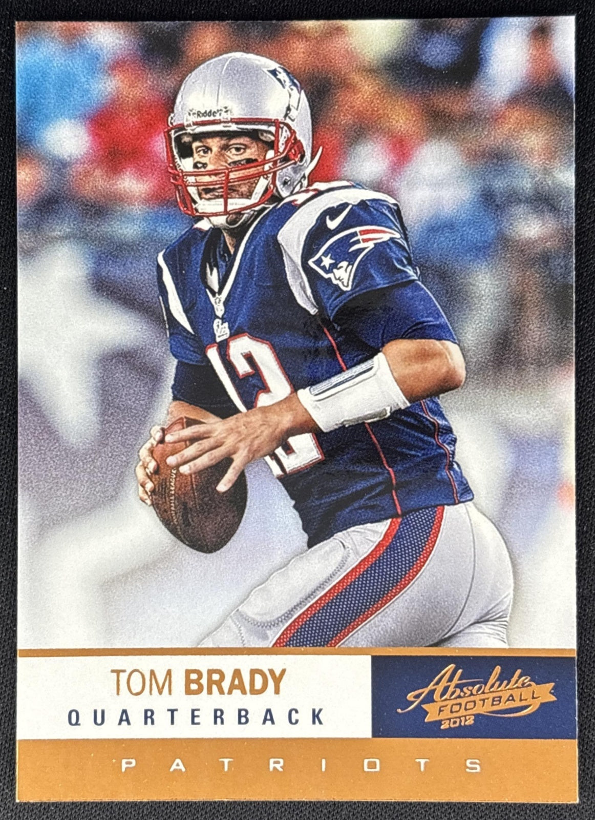 Tom Brady 2012 Panini Absolute Patriots Sports Trading Cards