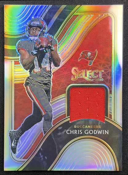Chris Godwin 2020 Panini Select Swatches Prizm /99 Buccaneers