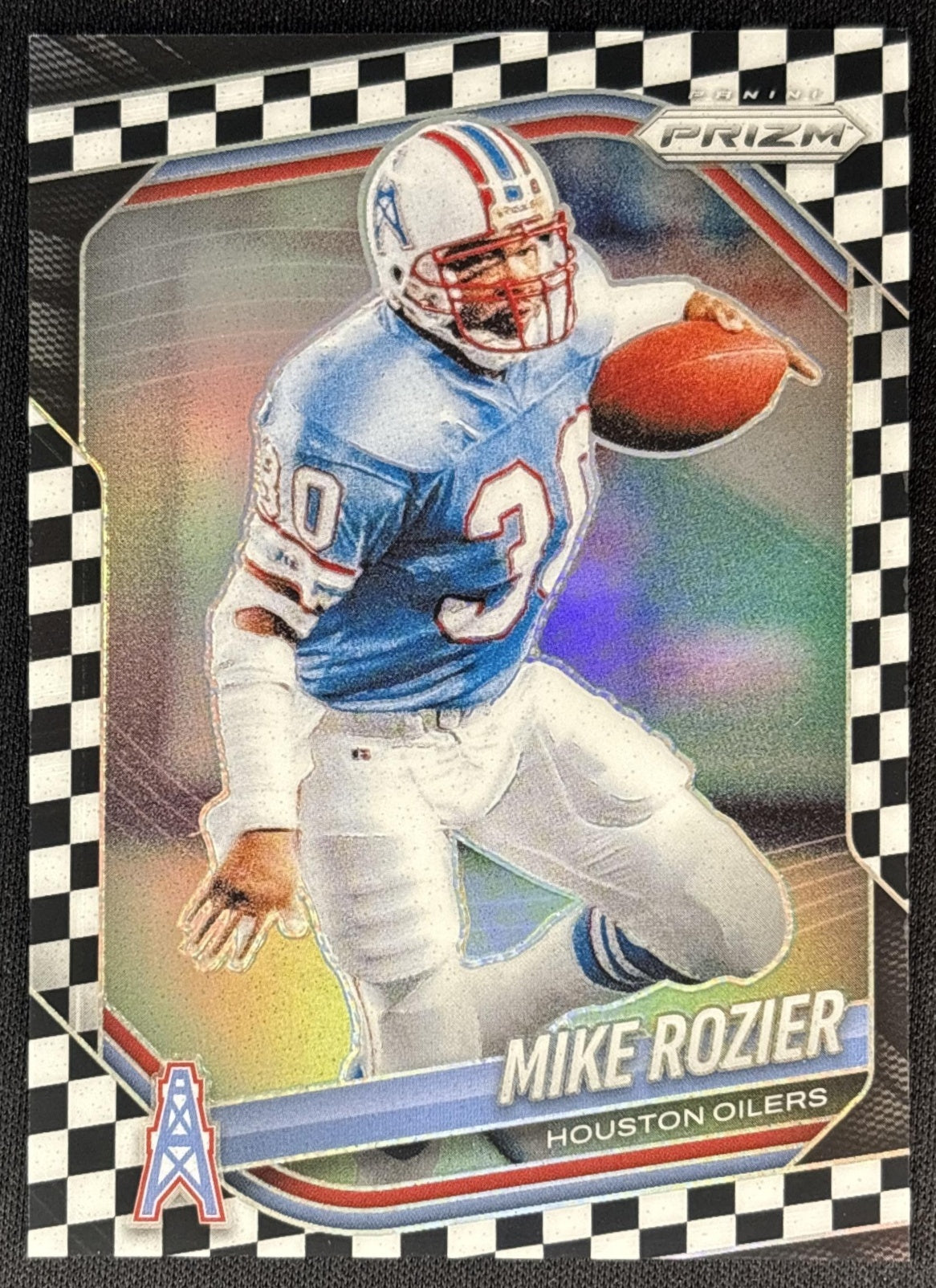 Mike Rozier 2025 Panini Prizm Black & White Checker