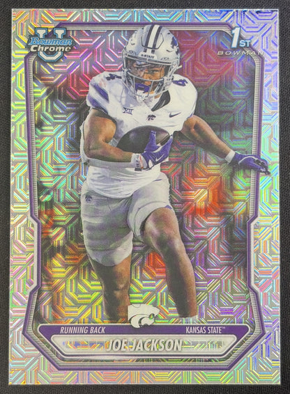 Joe Jackson 2026 Bowman Chrome Prospects Mojo Refractor Wildcats Sports Trading Card