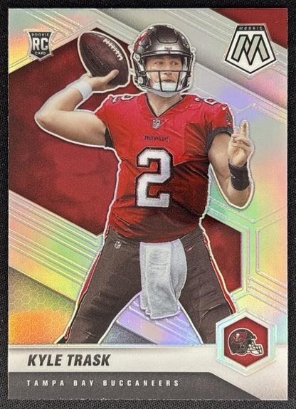Kyle Trask 2021 Panini Mosaic Prizm Silver Buccaneers front