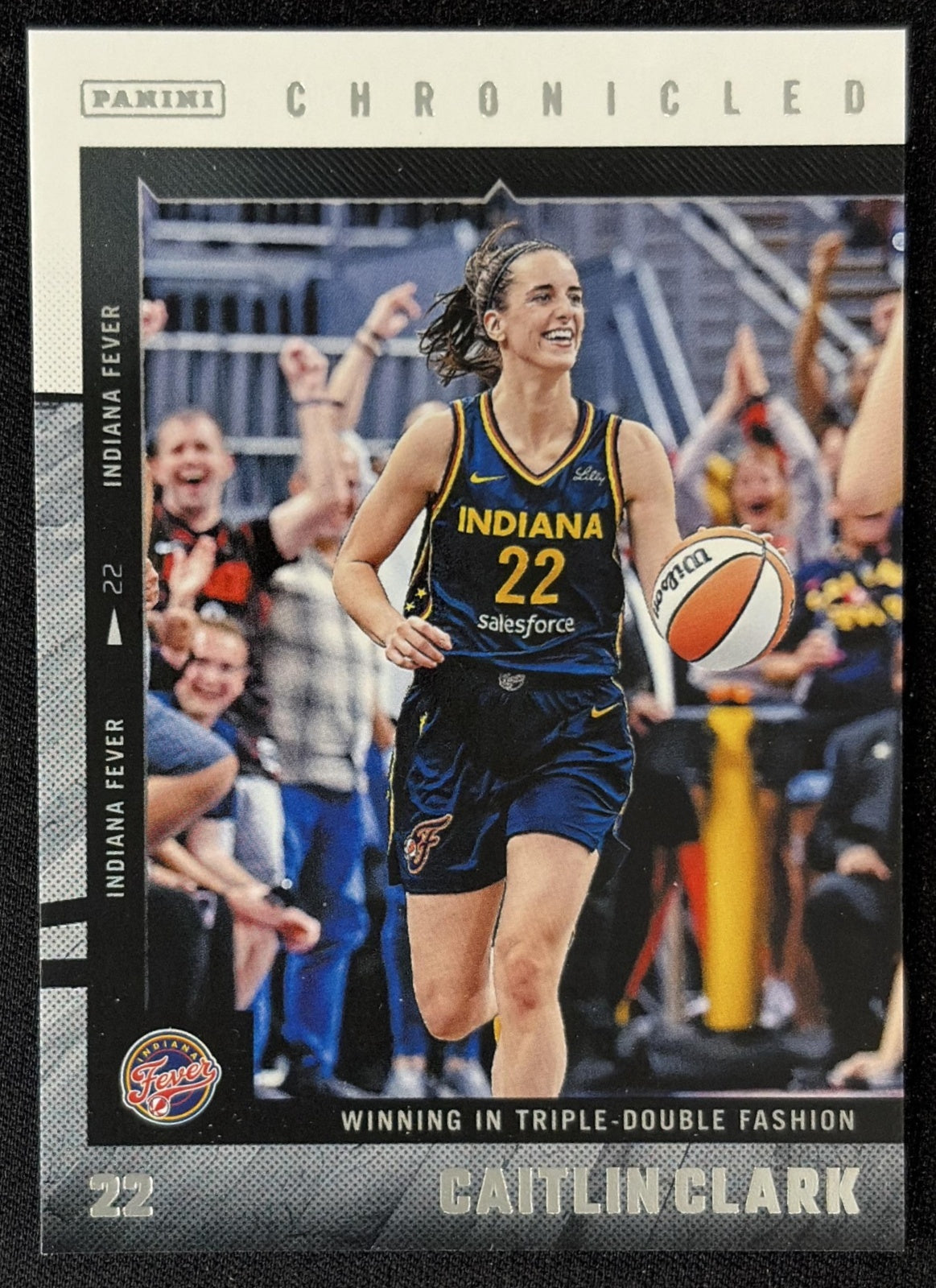 Caitlin Clark 2025 Panini Chronicled WNBA Fever 10 Sports Trading Card