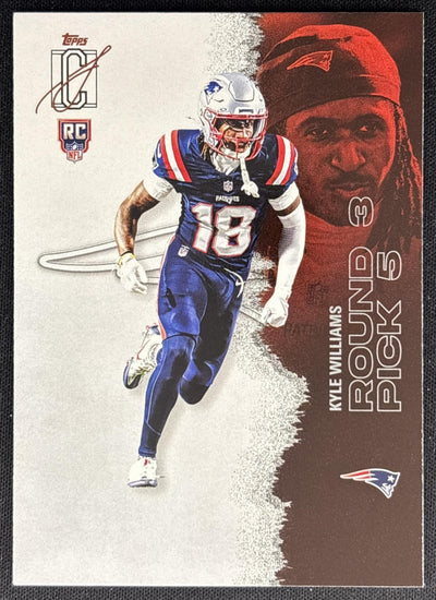Kyle Williams 2025 Topps Signature Class Rookie Patriots Sports Trading Cards