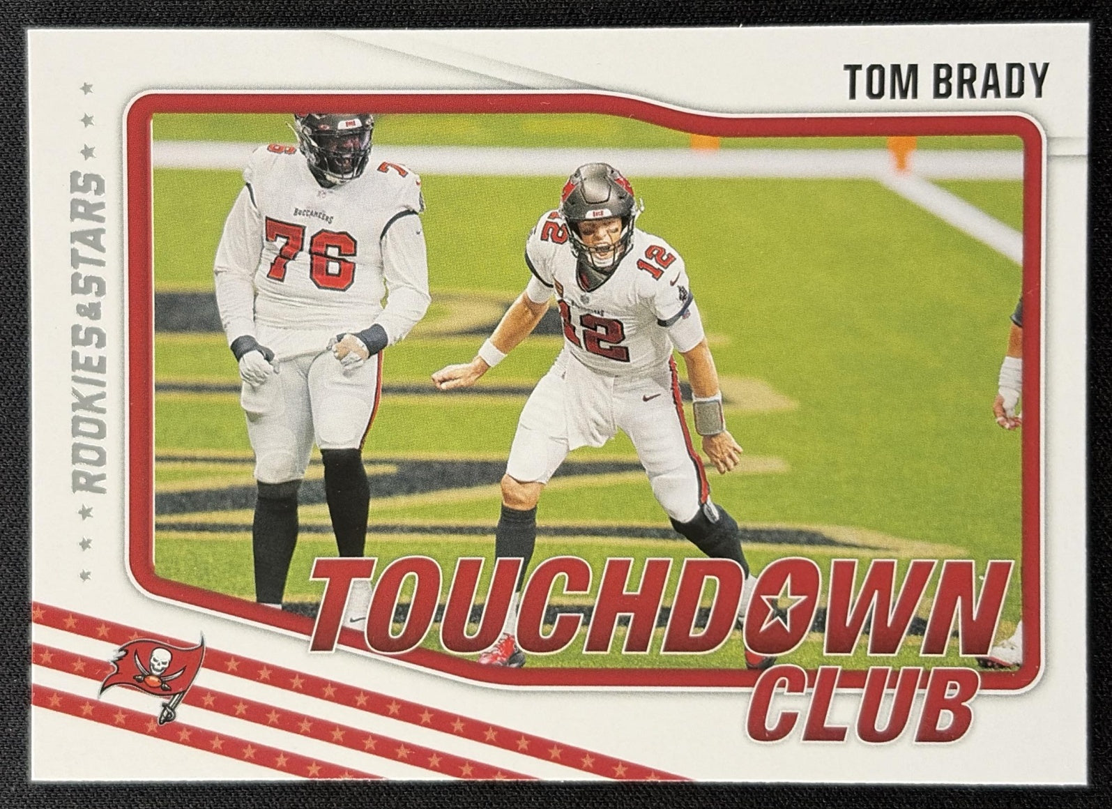 Tom Brady 2021 Panini Rookies & Stars Touchdown Club Buccaneers