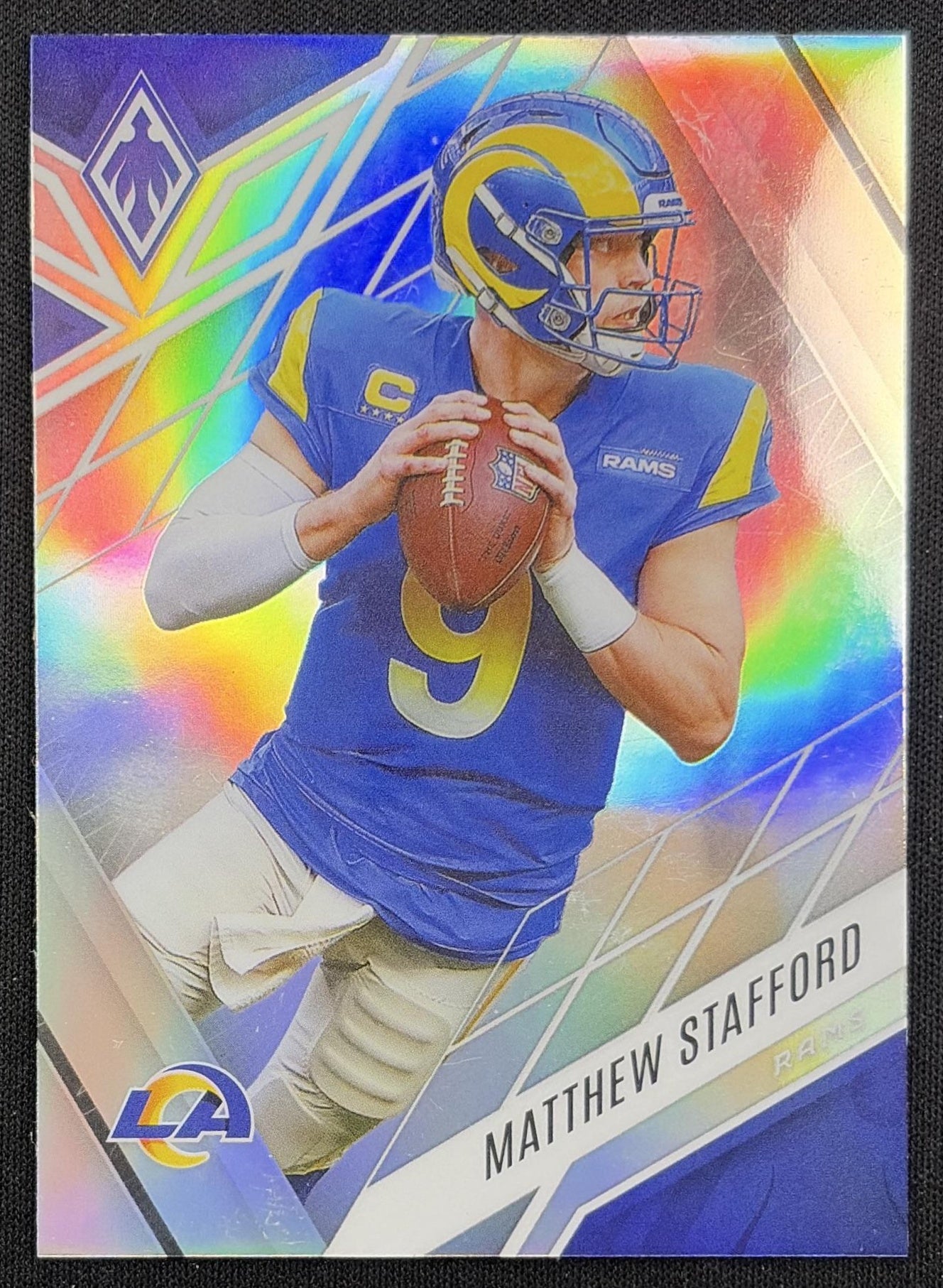 Matthew Stafford 2022 Panini Phoenix Silver Rams Los Angeles Rams