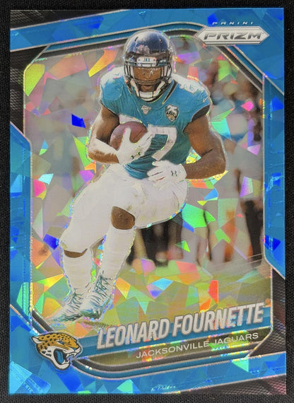 Leonard Fournette 2025 Panini Prizm Blue Ice /99 Jaguars Default Title Sports Trading Cards