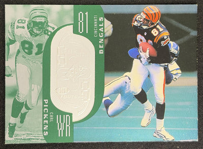 Carl Pickens 1998 SPx Finite /10100 Bengals Sports Trading Card