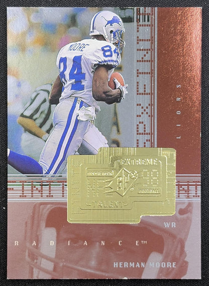 Herman Moore 1998 SPx Finite Radiance /3600 Lions