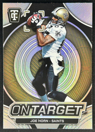 Joe Horn 2024 Panini Totally Certified On Target Mirror Saints Sports Trading Cards
