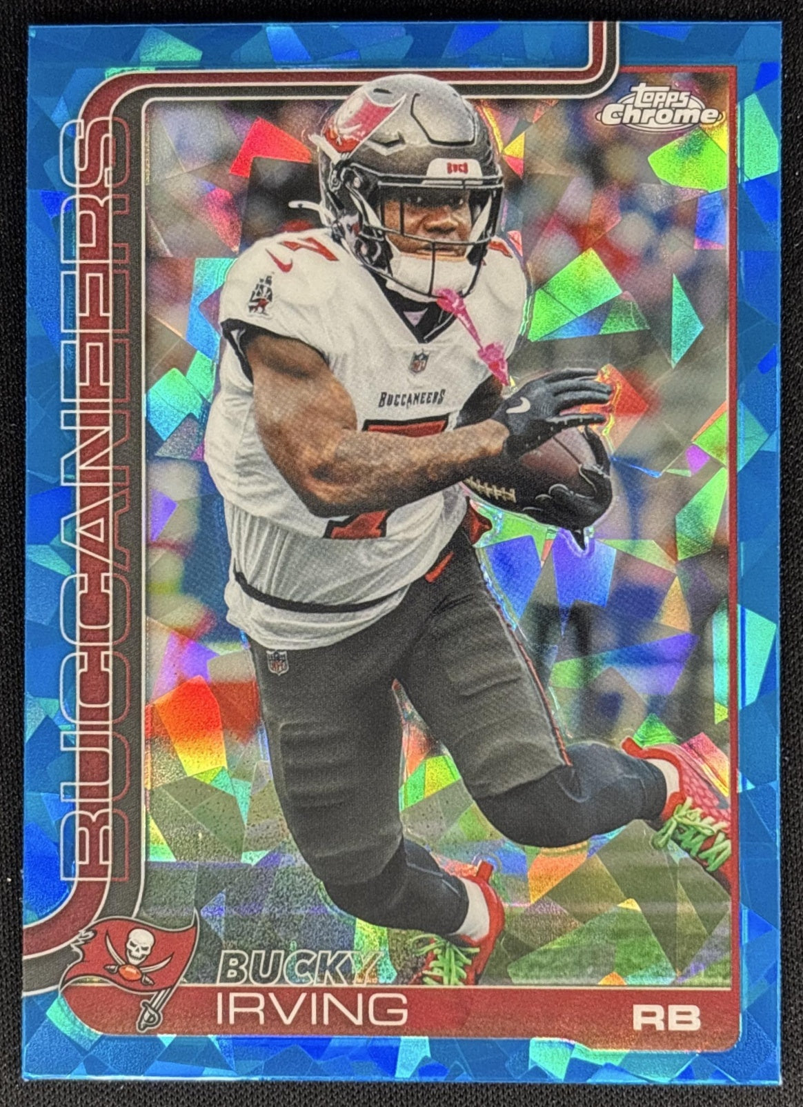 Bucky Irving 2025 Topps Chrome Sapphire Buccaneers Sports Trading Cards