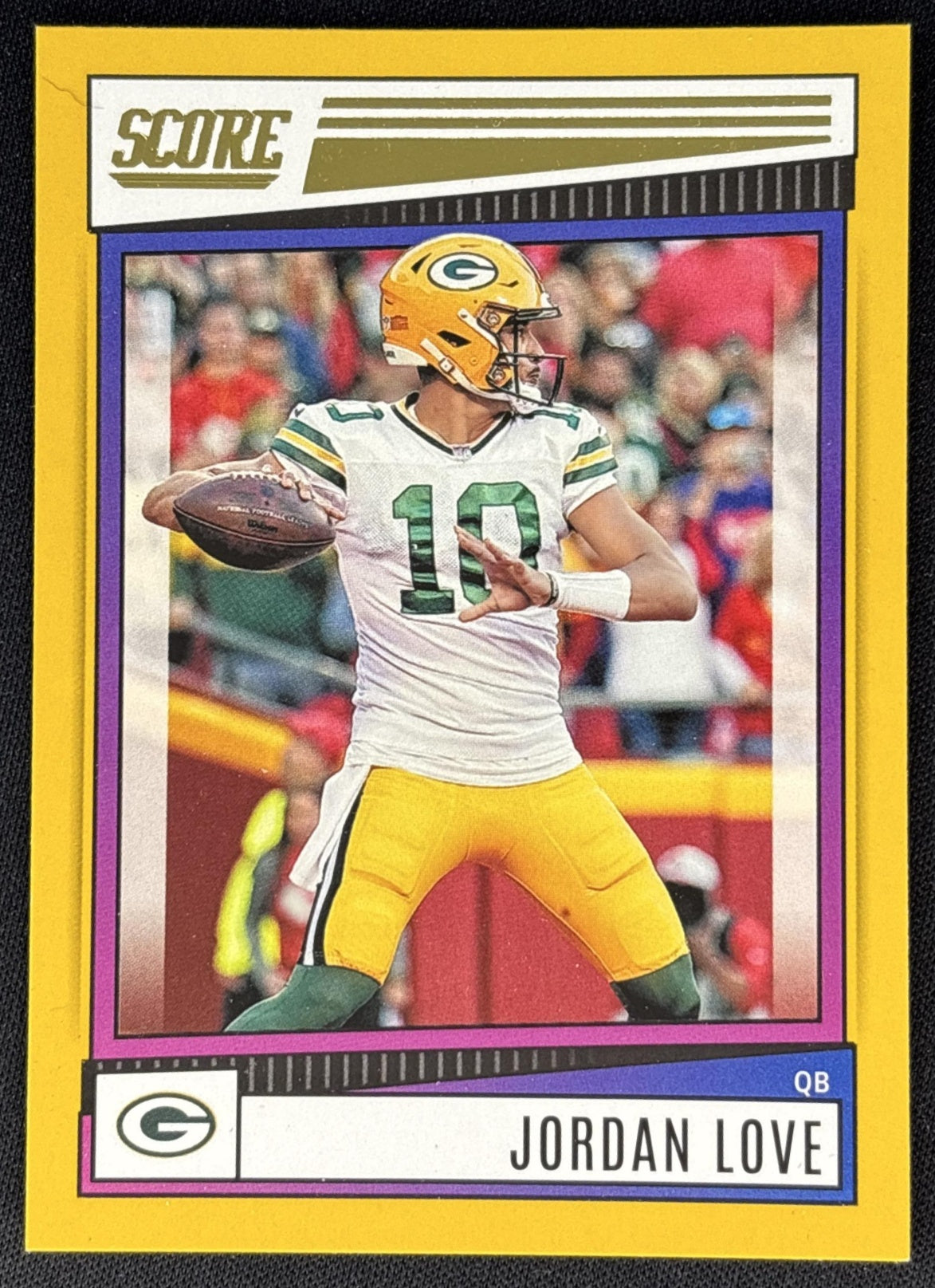 Jordan Love 2022 Panini Score Gold Sports Trading Cards