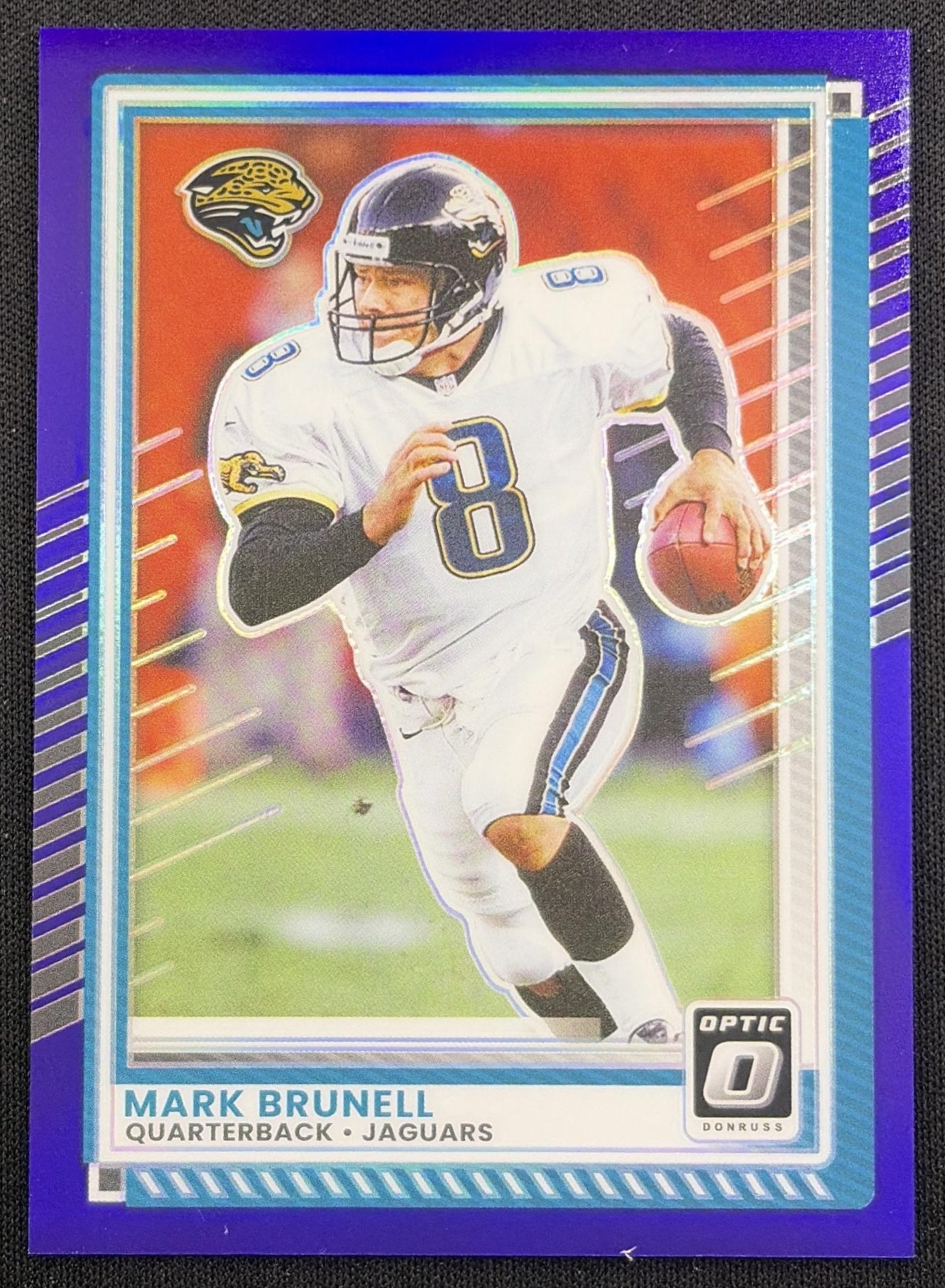 Mark Brunell 2025 Panini Donruss Optic Purple Prizm /60 Jaguars Jacksonville Jaguars