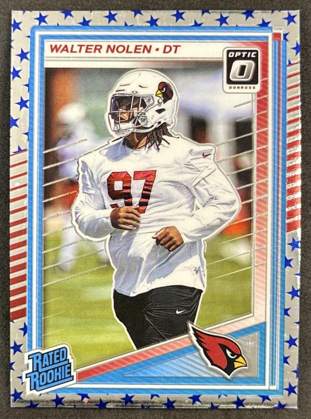 Walter Nolen 2025 Panini Donruss Optic Rated Rookie Stars Prizm Cardinals Default Title Sports Trading Cards