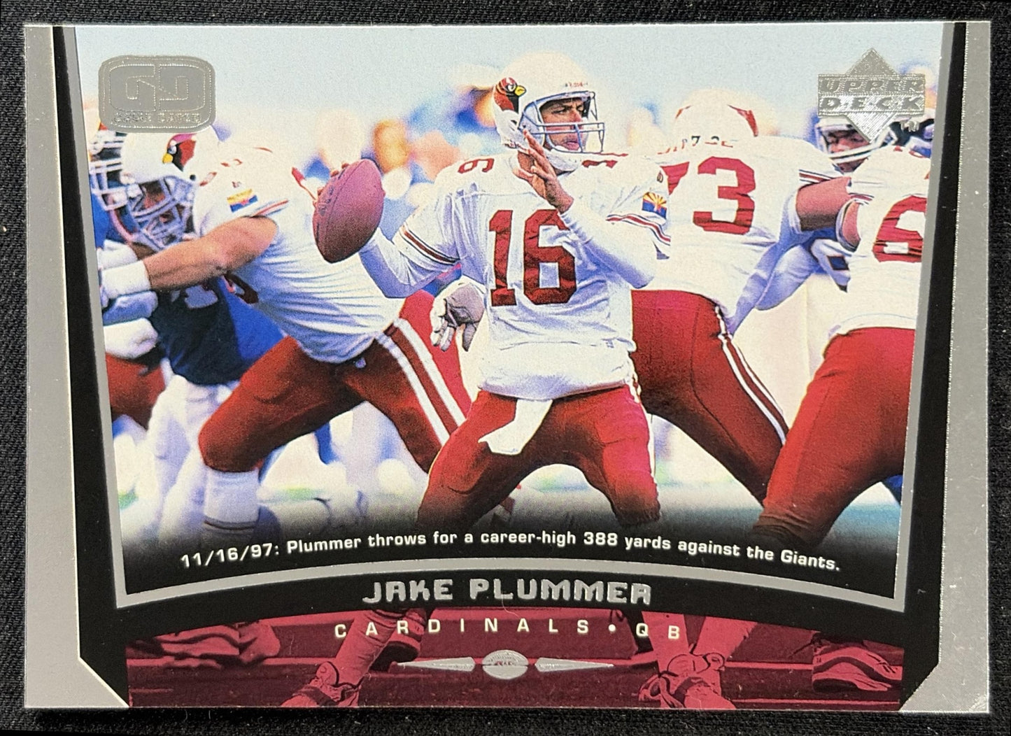 Jake Plummer 1998 Upper Deck Cardinals front