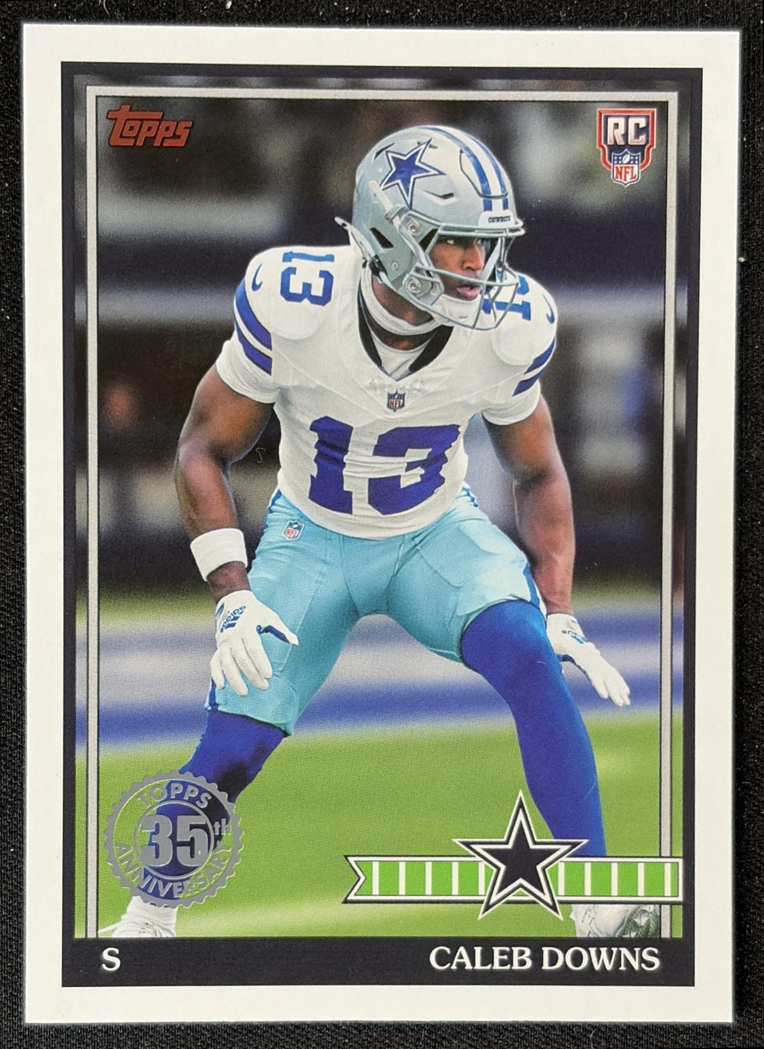 Caleb Downs 2026 Topps 1991 Rookie Cowboys front