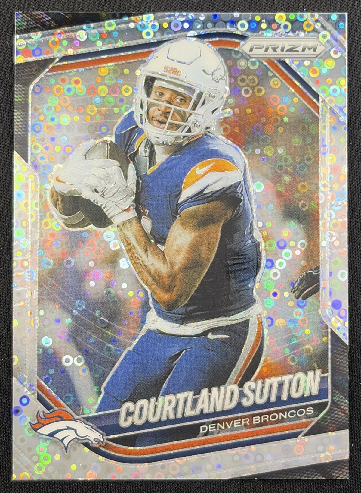 Courtland Sutton 2025 Panini Prizm No Huddle Broncos