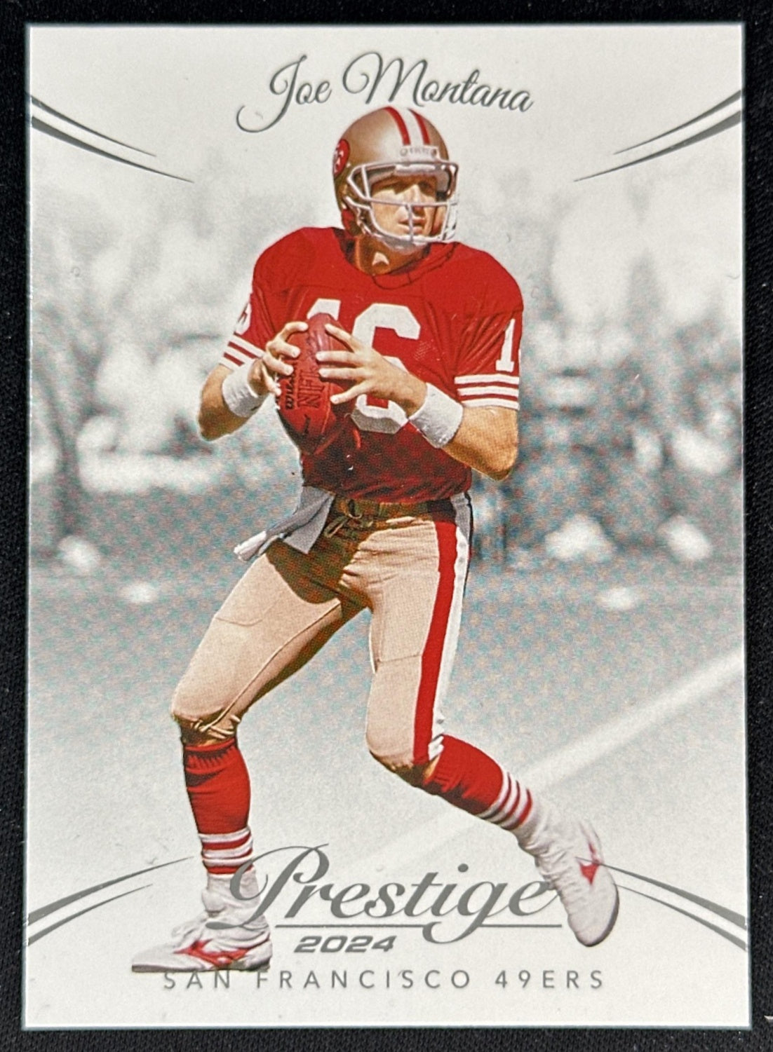 Joe Montana 2024 Panini Prestige 49ers front