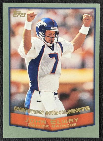 John Elway 1999 Topps Broncos