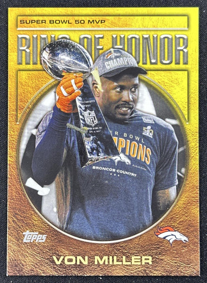 Von Miller 2026 Topps Flagship Ring of Honor Broncos