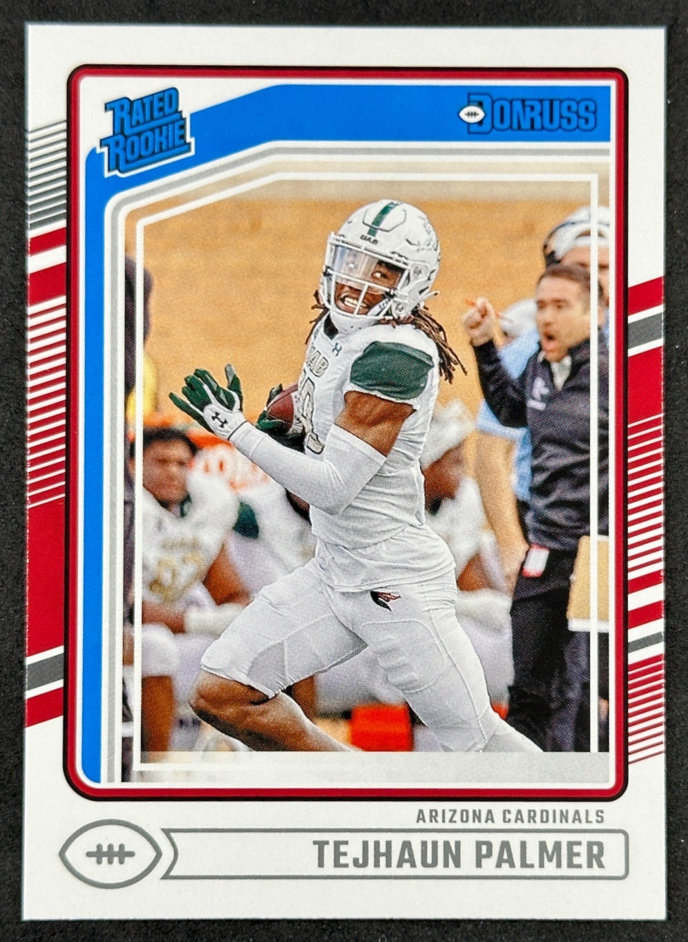 Tejhaun Palmer Donruss Rated Rookie Arizona Cardinals Sports Trading Cards