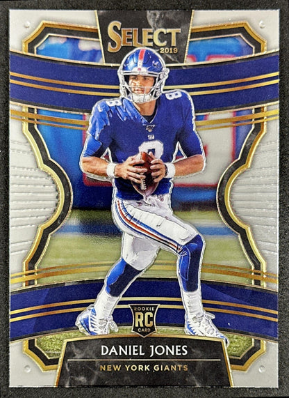 Daniel Jones 2019 Panini Select Giants Colts