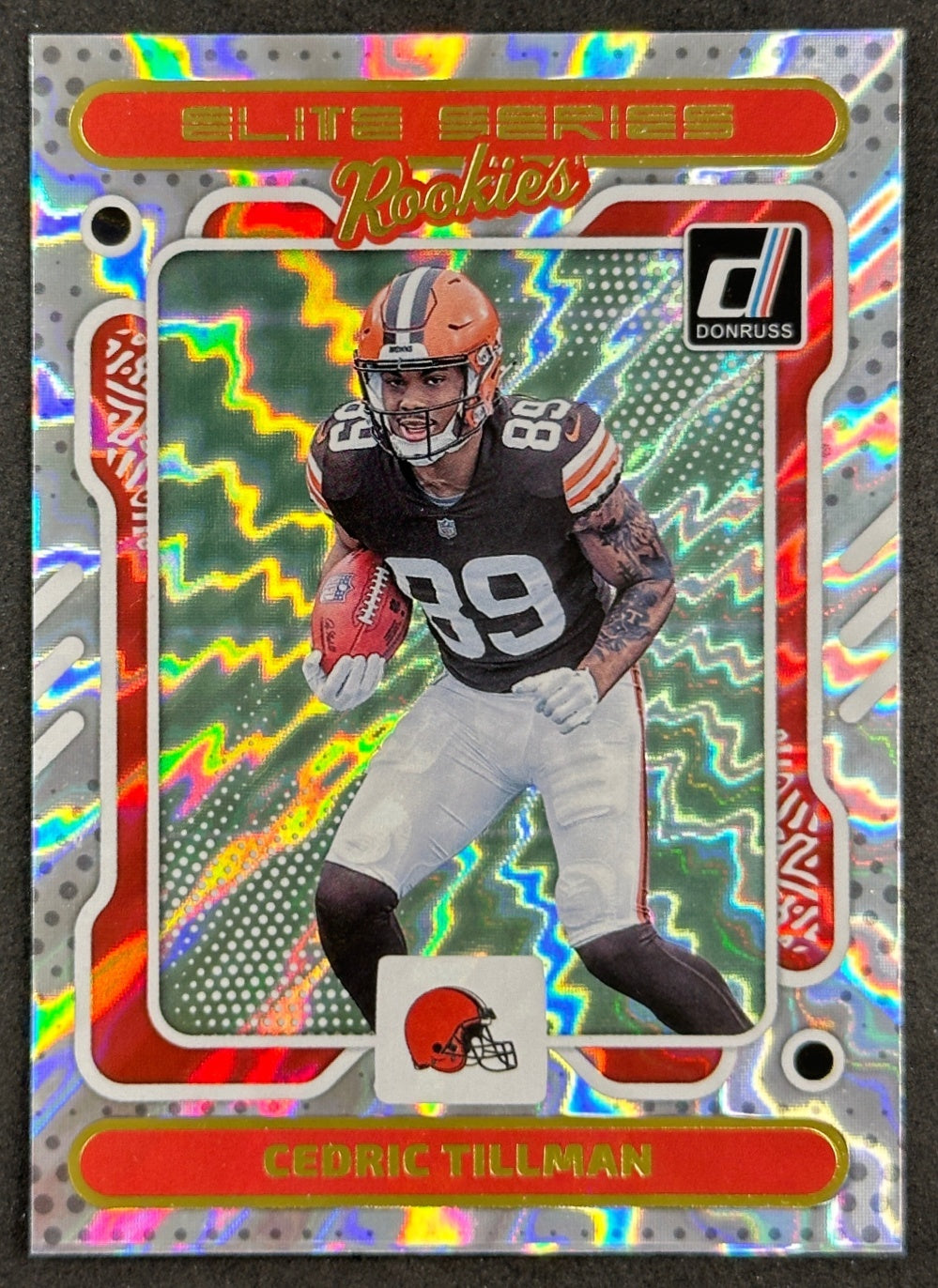 Cedric Tillman 2023 Donruss Elite Series Rookies Browns Sports Trading Card