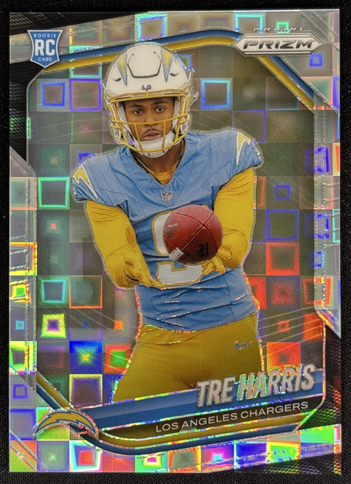 Tre Harris 2025 Panini Prizm Pandora /400 Chargers Sports Trading Cards
