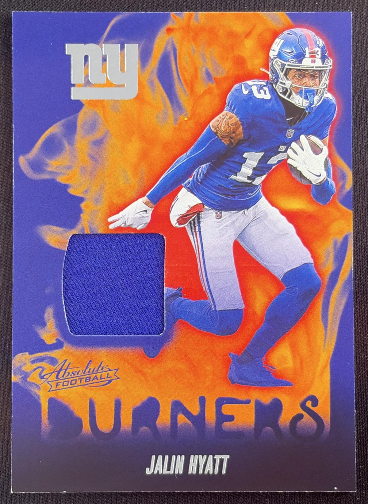 Jalin Hyatt 2024 Panini Absolute Burners Giants
