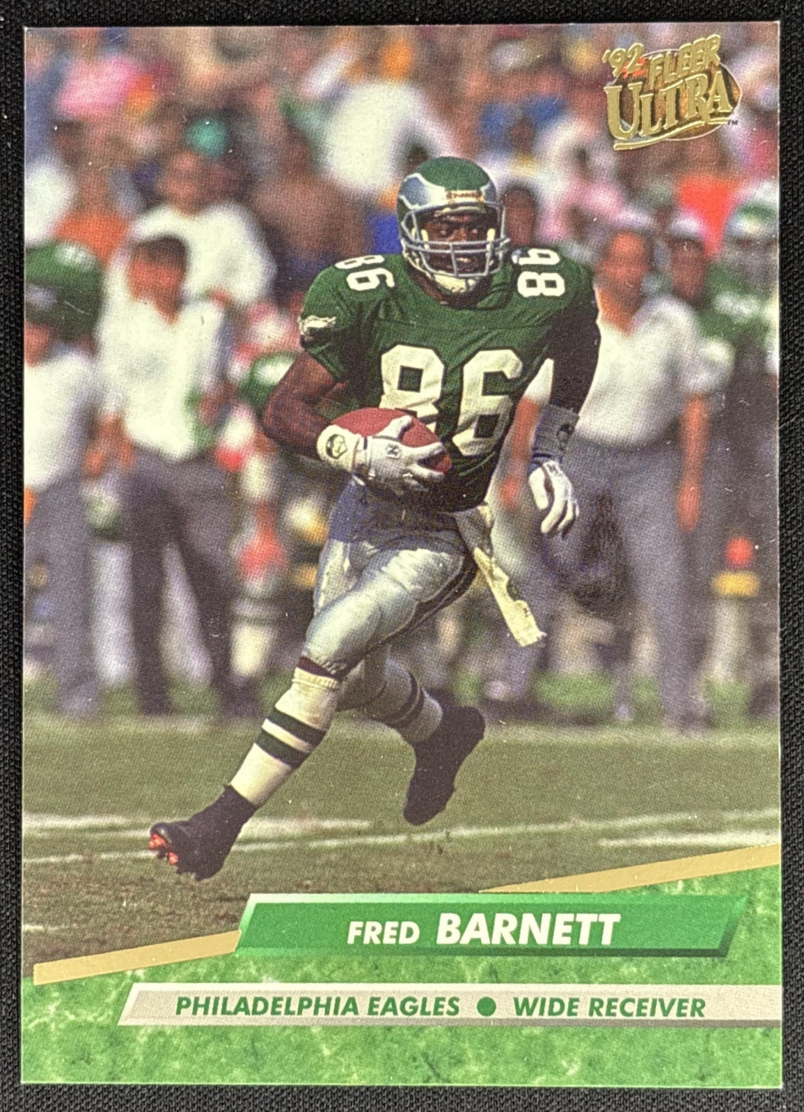 Fred Barnett 1992 Fleer Eagles Sports Trading Card