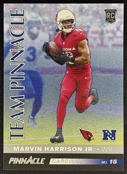 Marvin Harrison Jr. Keon Coleman 2024 Panini Encore Team Pinnacle front