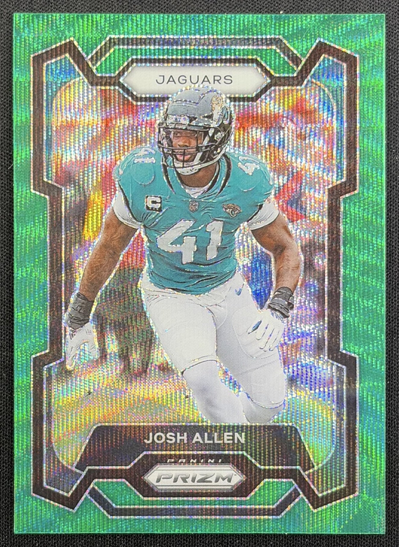 Josh Allen 2023 Panini Prizm Green Wave Jaguars
