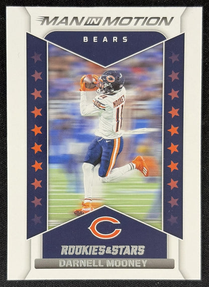 Darnell Mooney 2022 Panini Rookies & Stars Man In Motion Bears Default Title Sports Trading Card