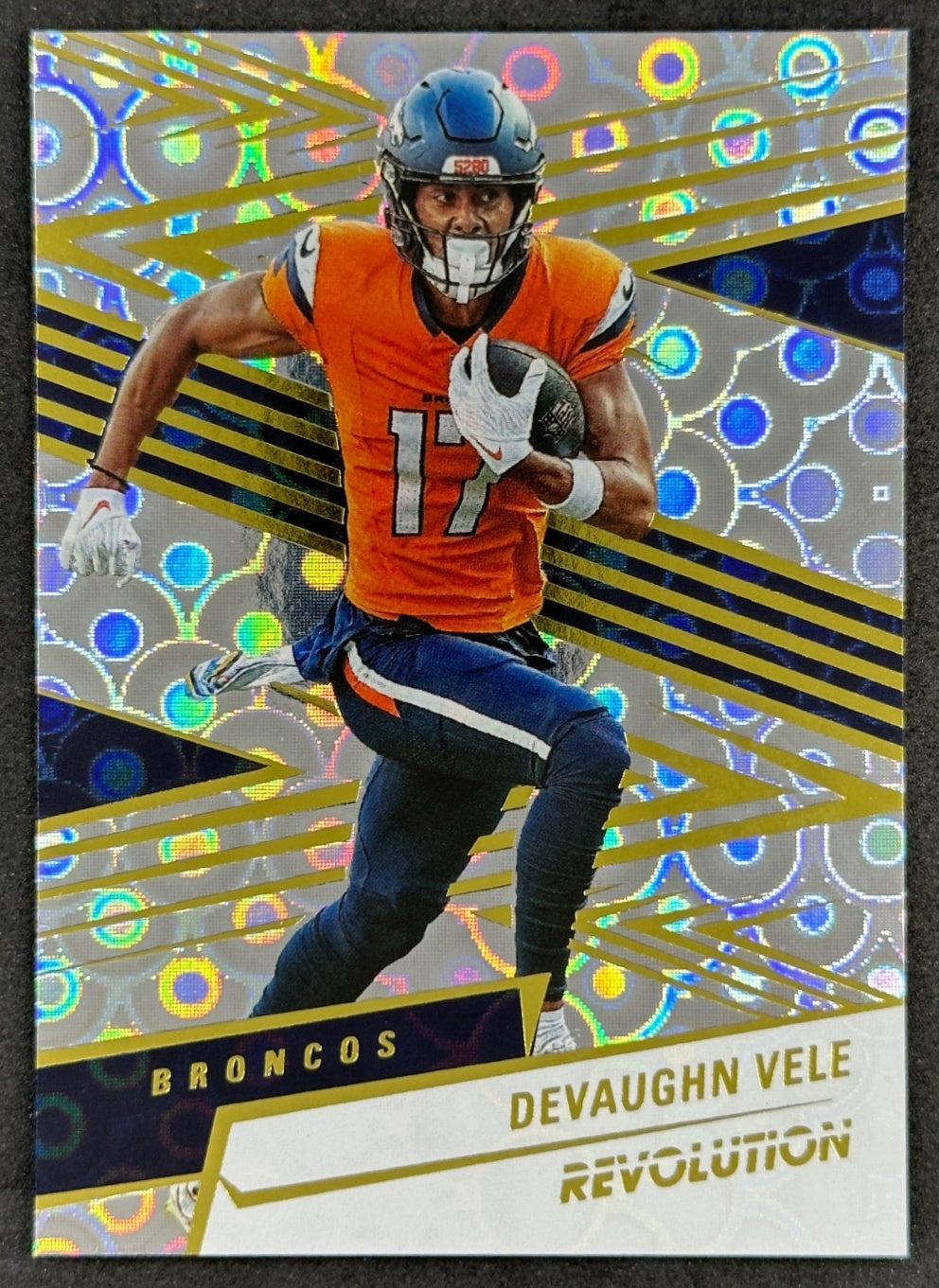 Devaughn Vele 2025 Revolution Groove Broncos Saints Sports Trading Cards