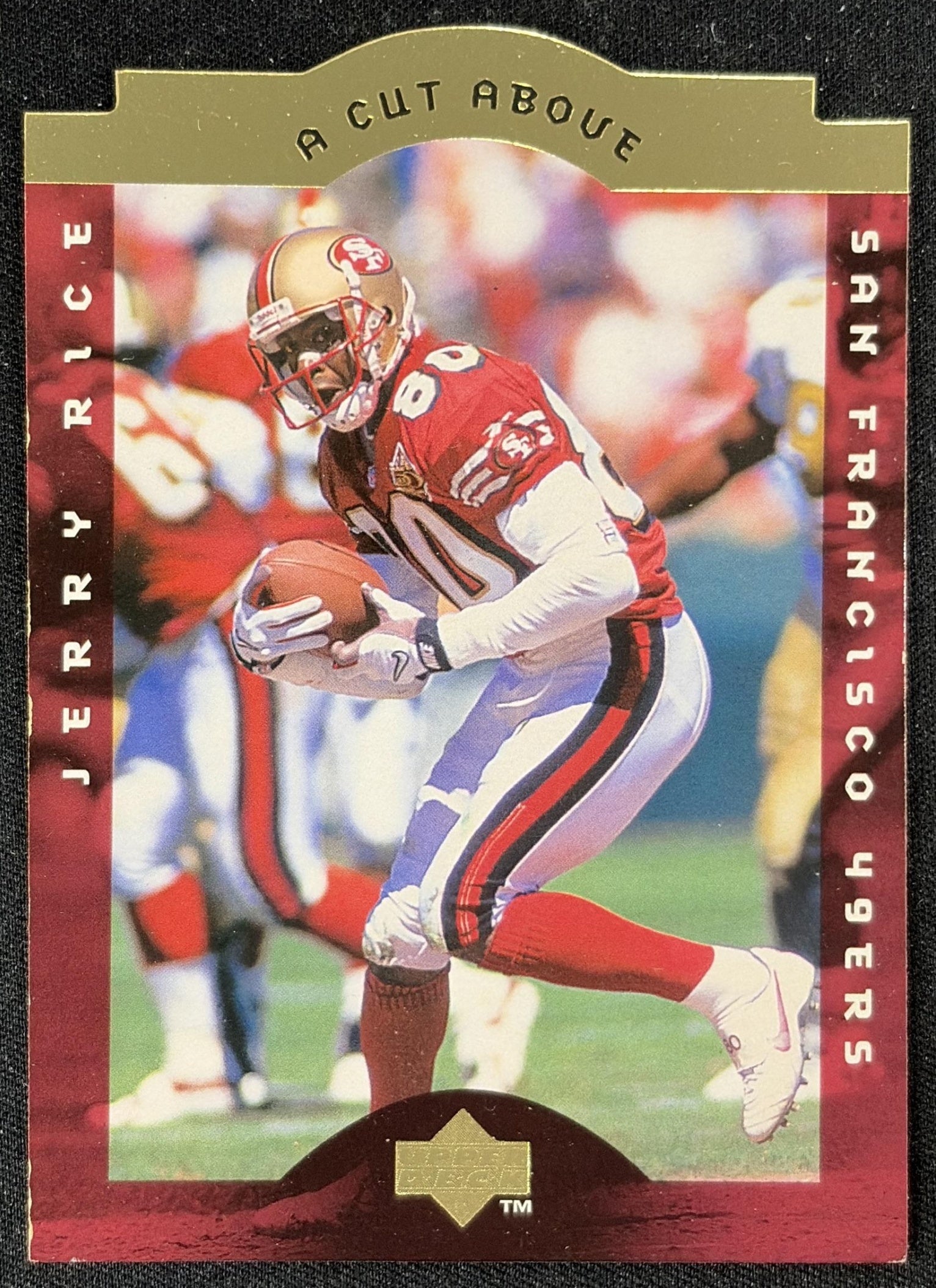 Jerry Rice 1996 Upper Deck Collector's Choice A Cut Above 49ers