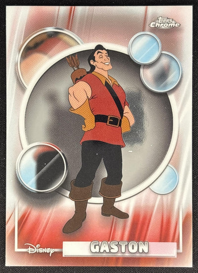 Gaston 2026 Topps Chrome Disney Beauty and the Beast front