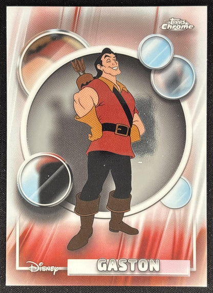 Gaston 2026 Topps Chrome Disney Beauty and the Beast front