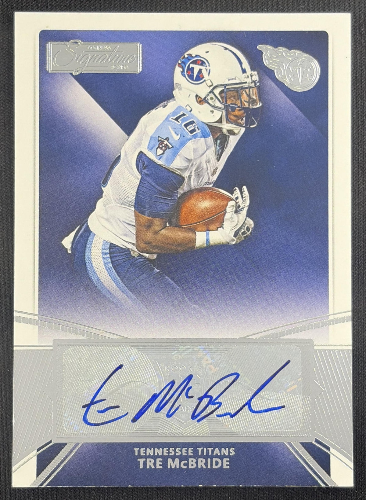 Tre McBride 2015 Panini Donruss Signature Series Titans