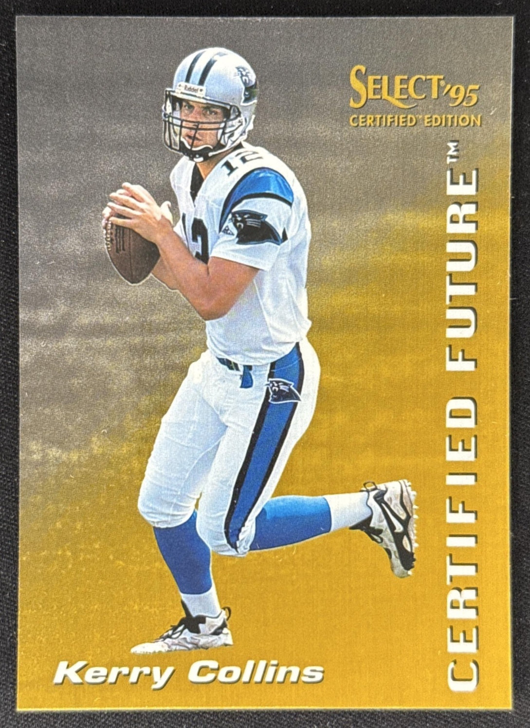 Kerry Collins 1995 Pinnacle Select Certified Future Panthers Sports Trading Card