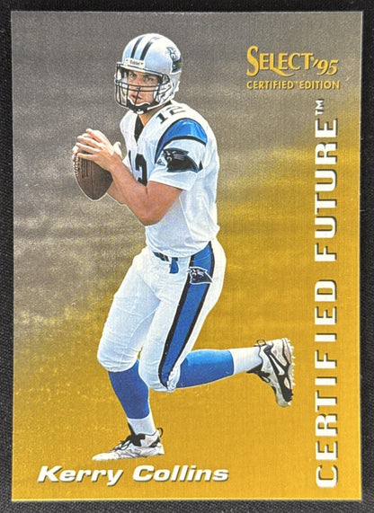 Kerry Collins 1995 Pinnacle Select Certified Future Panthers Sports Trading Card