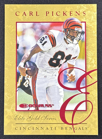 Carl Pickens 1997 Donruss Elite Gold /2000 Bengals
