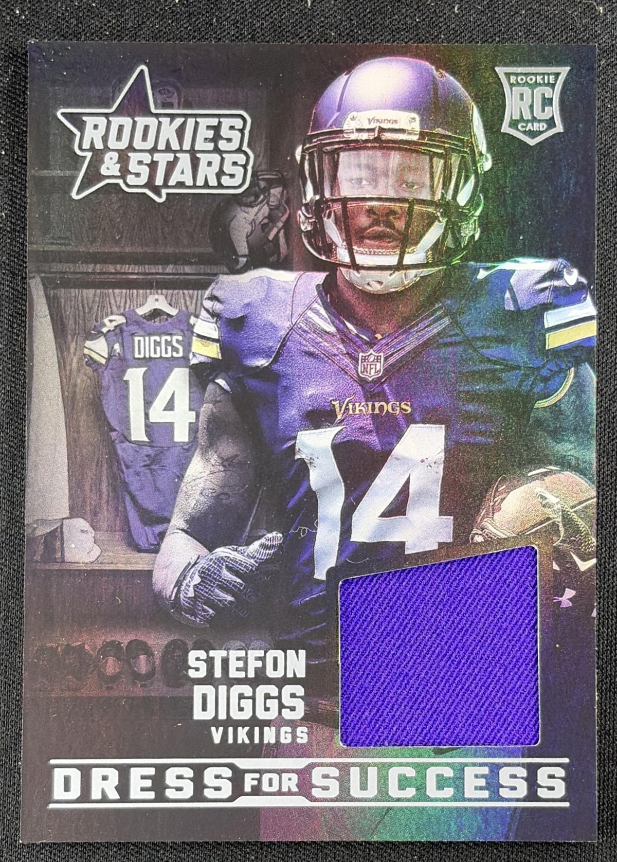 Stefon Diggs 2015 Panini Rookies & Stars Dress For Success Jerseys Vikings